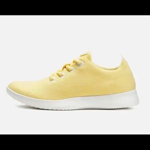 Yellow Allbirds Wool Runners